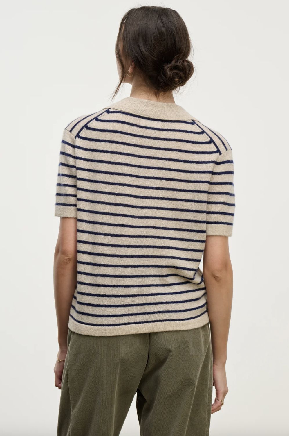 Velvet Yael Cashmere Polo Sweater