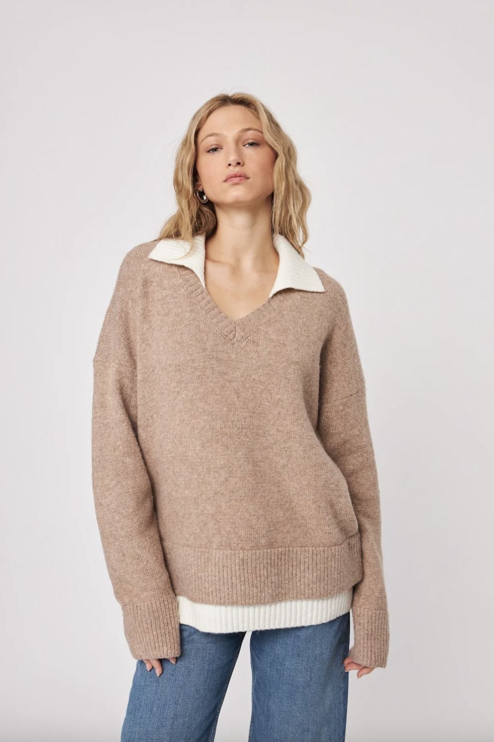 John &amp; Jenn Sage Layered Sweater
