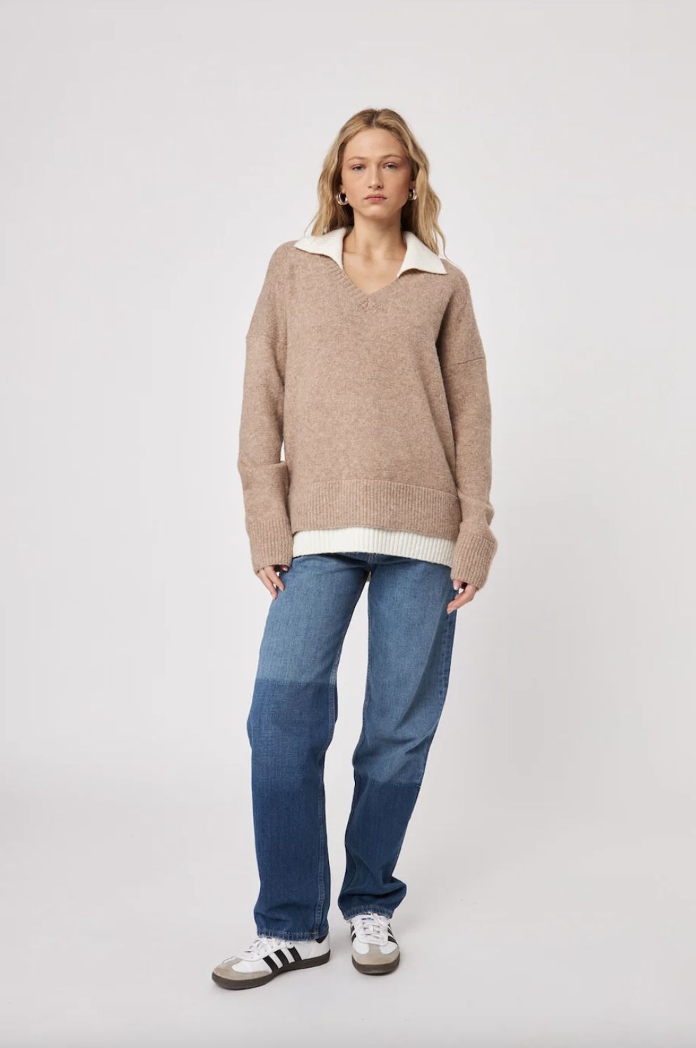 John &amp; Jenn Sage Layered Sweater