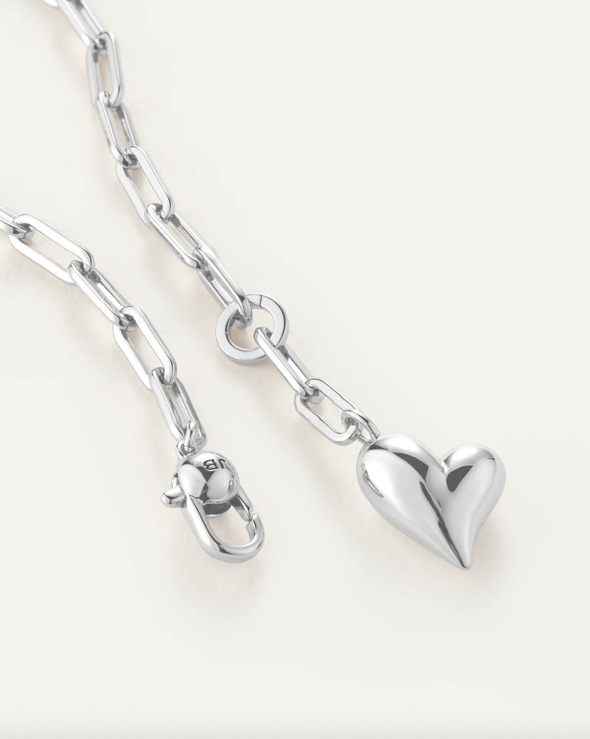 Jenny Bird Puffy Heart Necklace