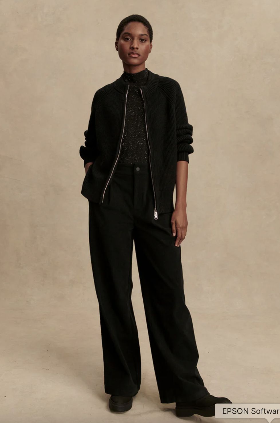 Varley Milo Zip Through Jacket