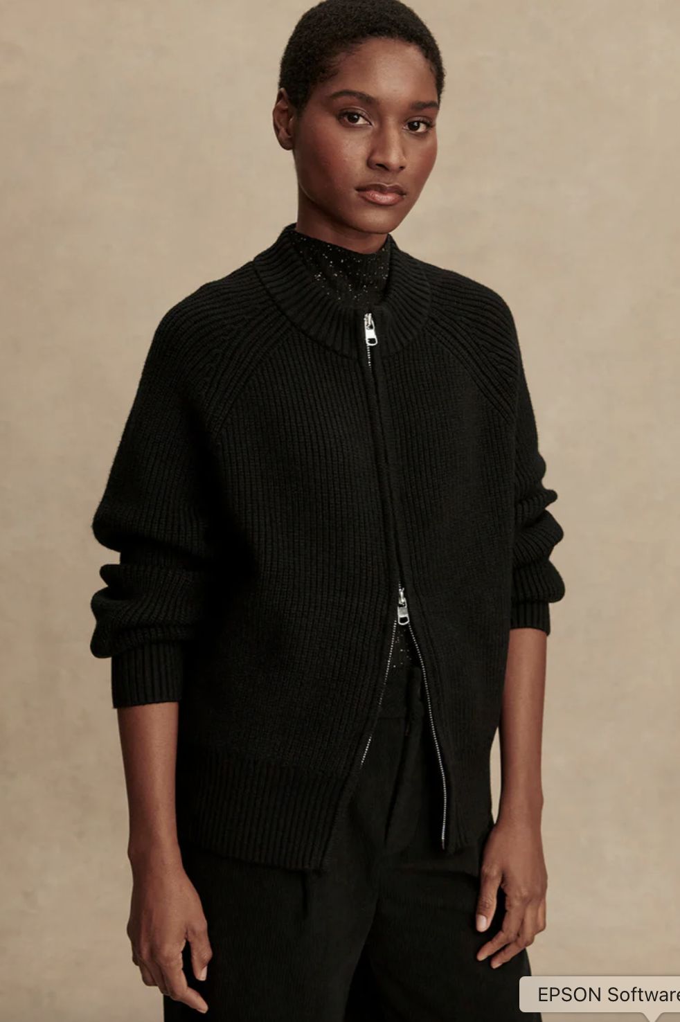 Varley Milo Zip Through Jacket