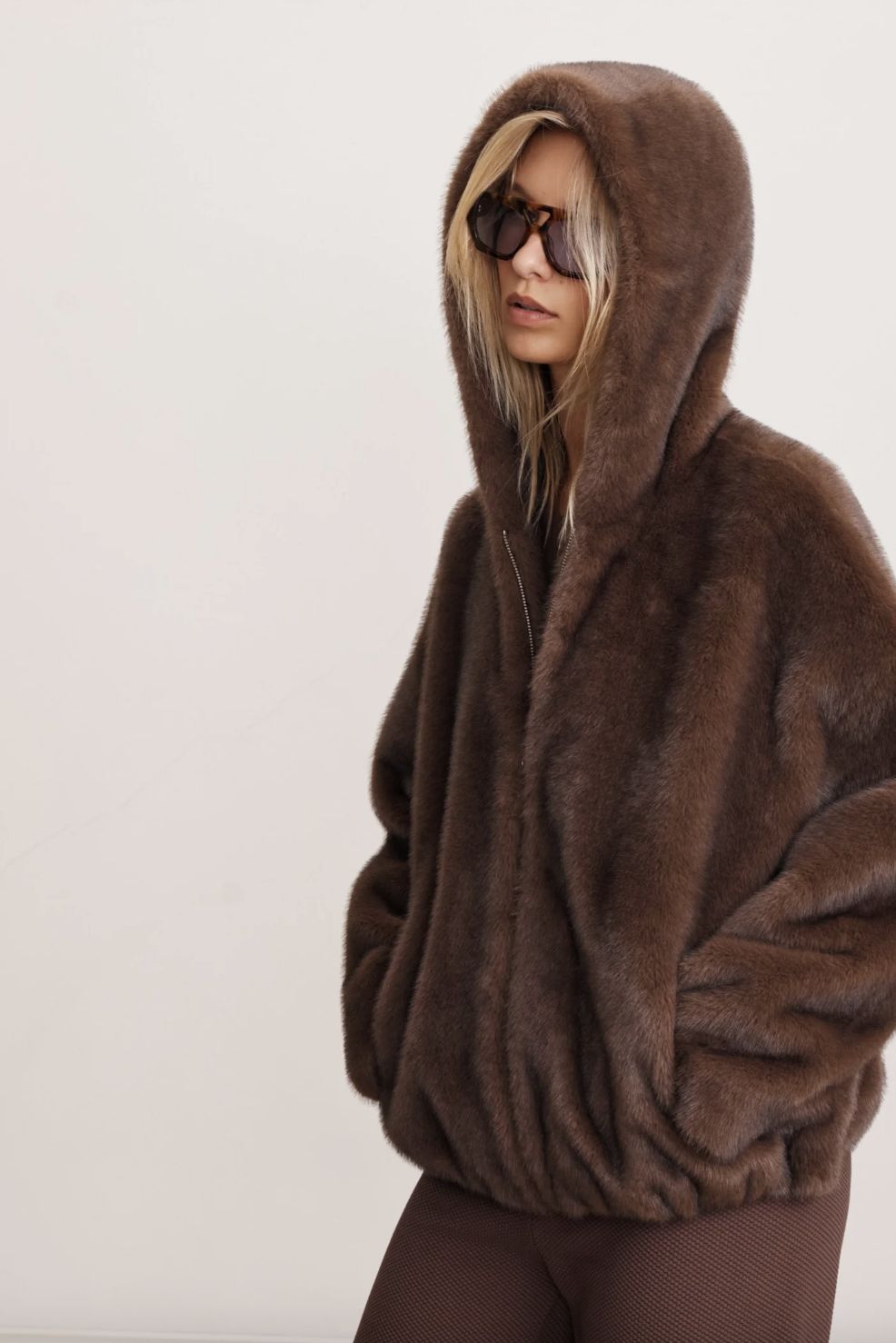 Lune Valerie Hooded Reversible Jacket