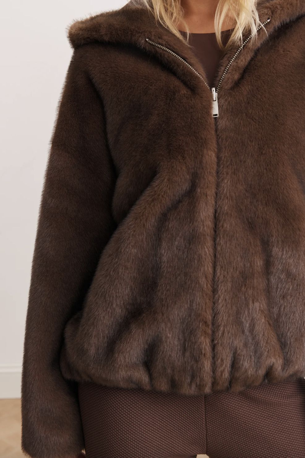 Lune Valerie Hooded Reversible Jacket