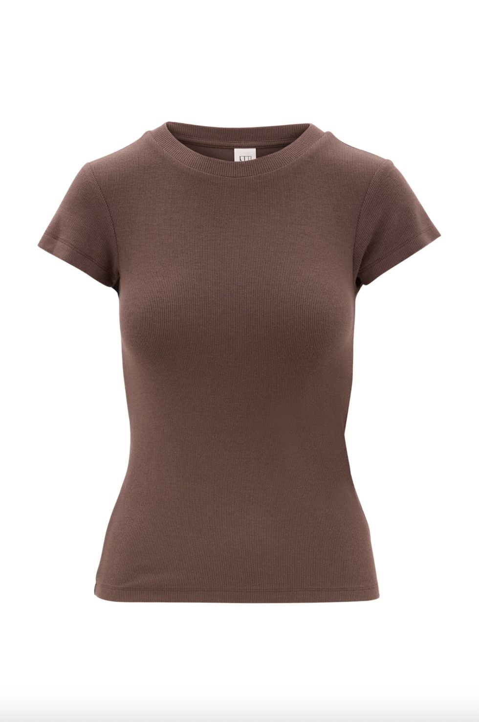 Lune Mila Soft Tee, Color: Chocolate, Size: S