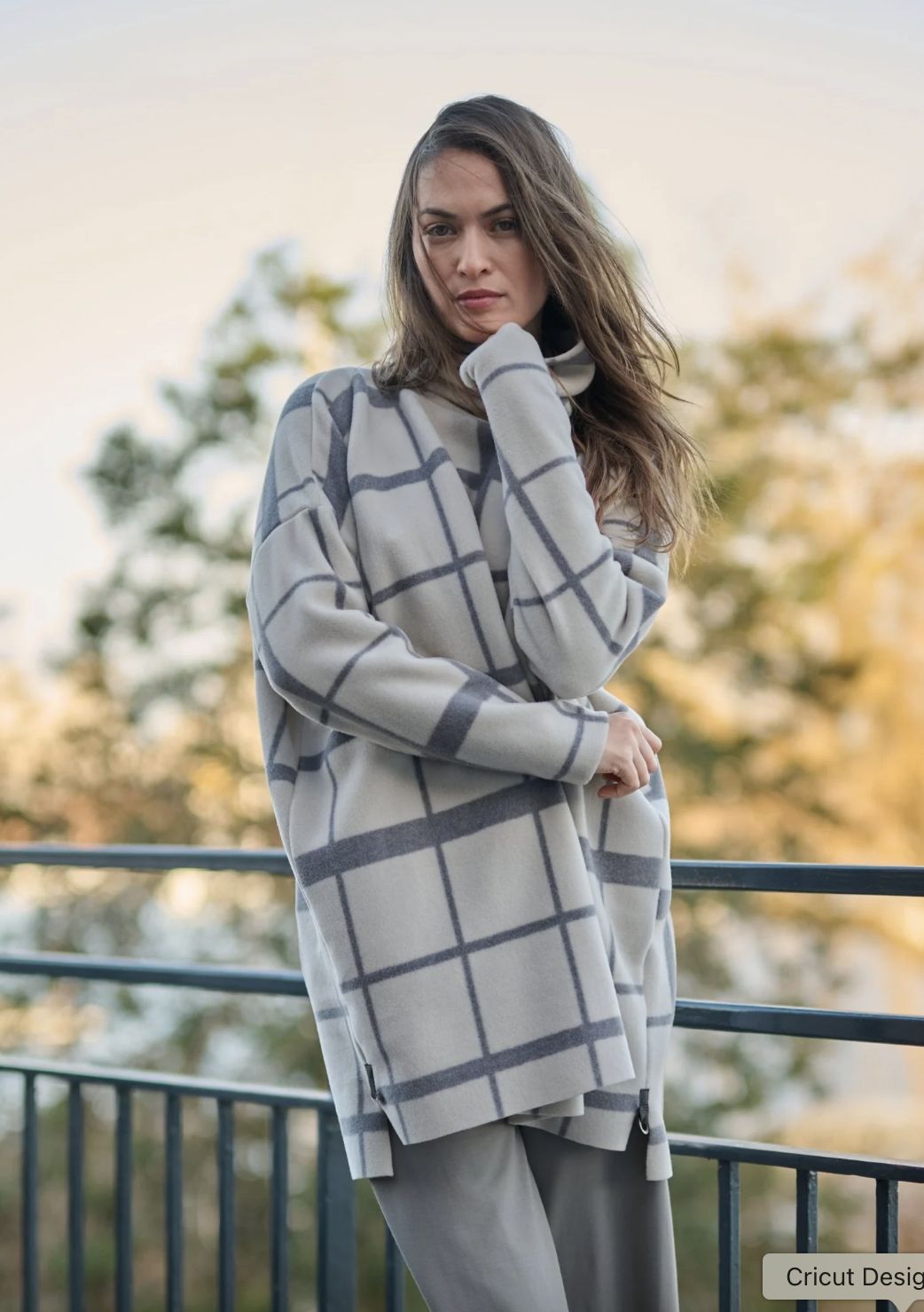 Henriette Steffensen Clan Print Turtleneck