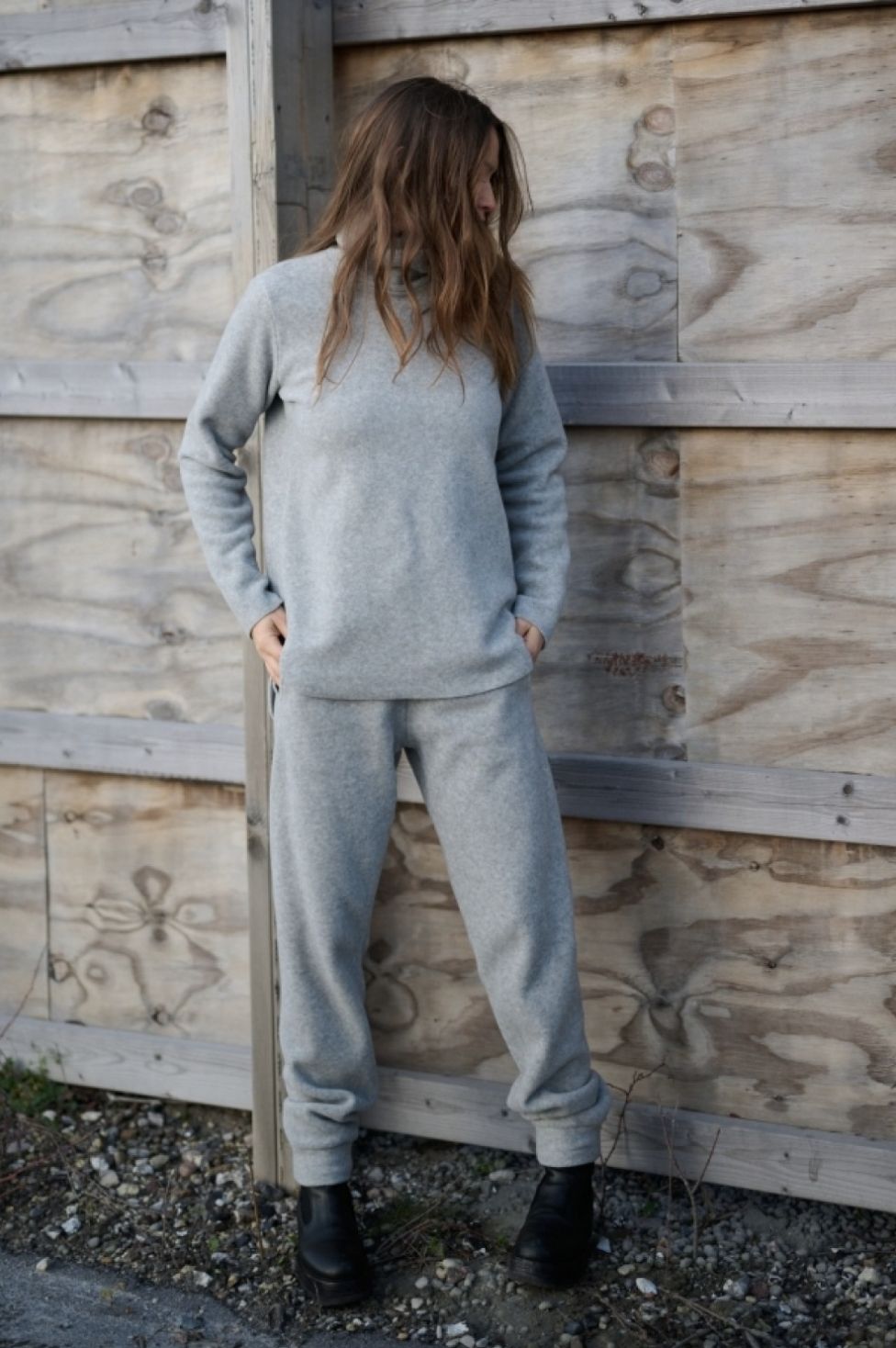 Henriette Steffensen Turtleneck in Light Grey