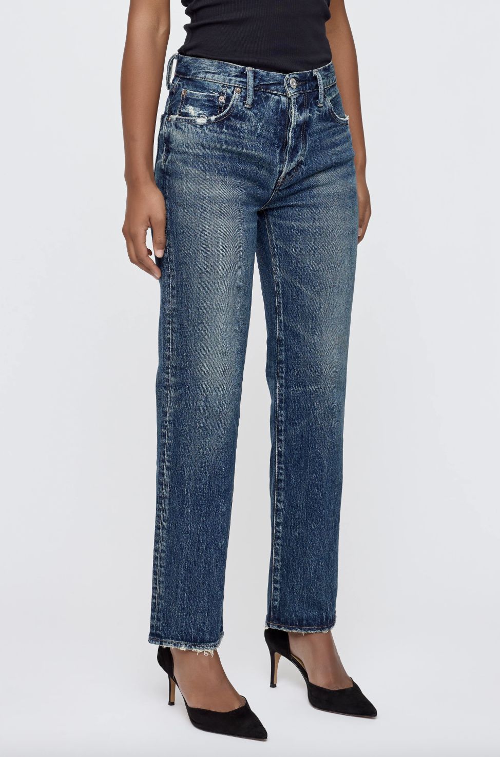 Moussy Wiley Straight Jean