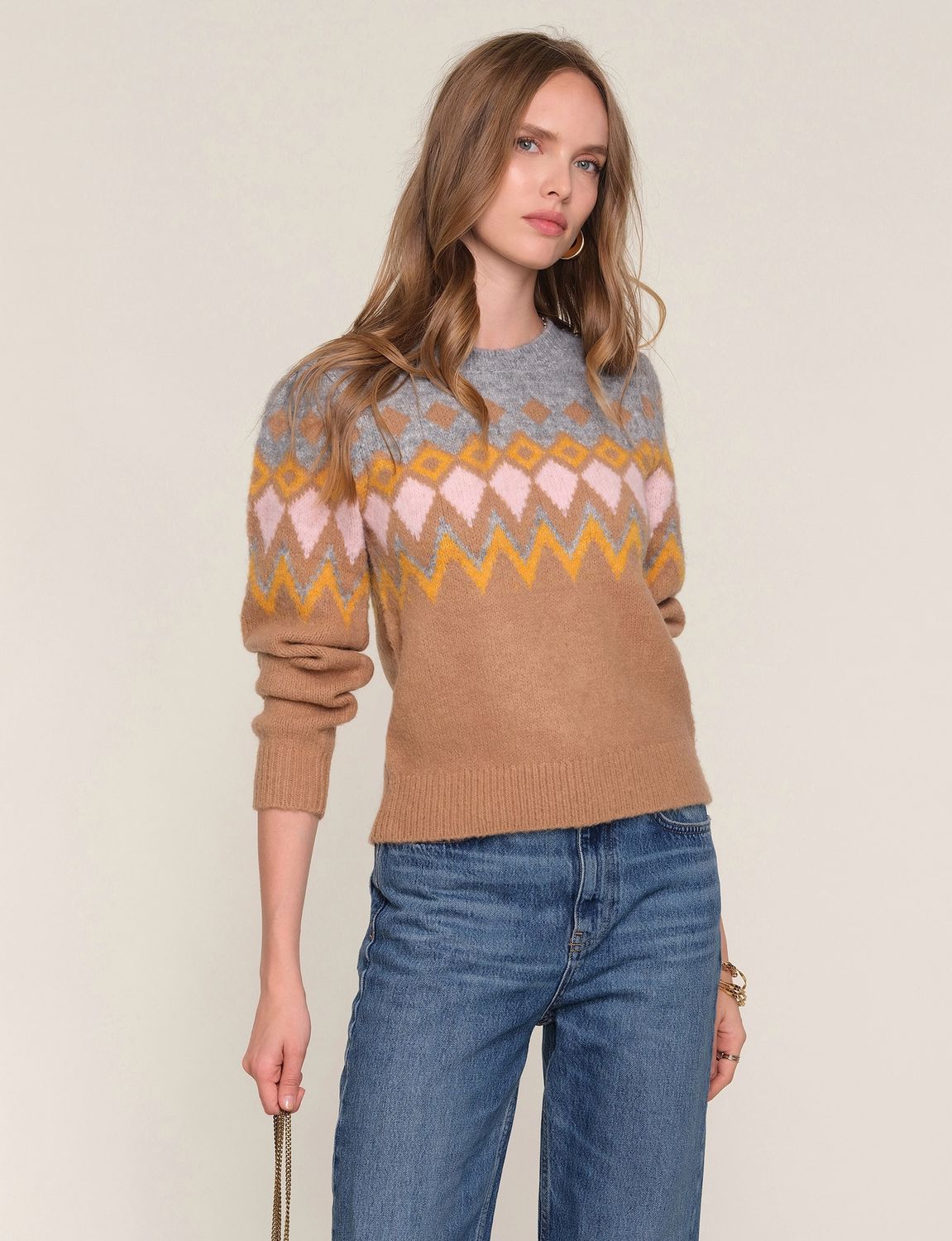 Heartloom Emerie Sweater in Camel