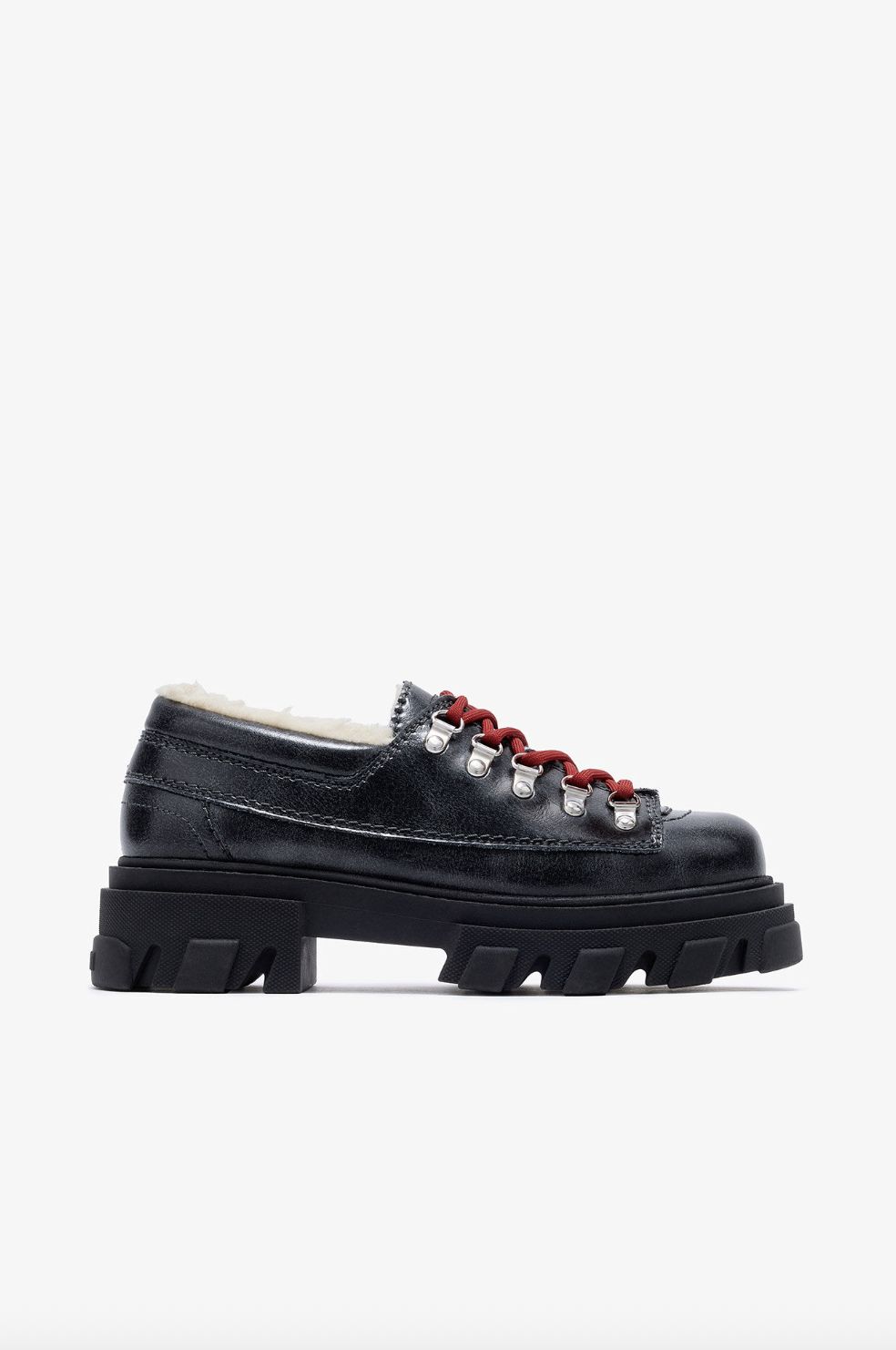 Ganni Cleated Derby Vintage Shoe
