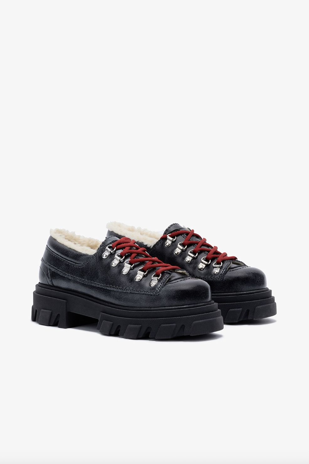 Ganni Cleated Derby Vintage Shoe