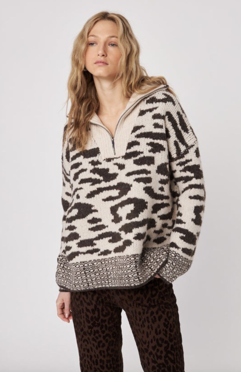 John &amp; Jenn Stirling Animal Kingdom Sweater