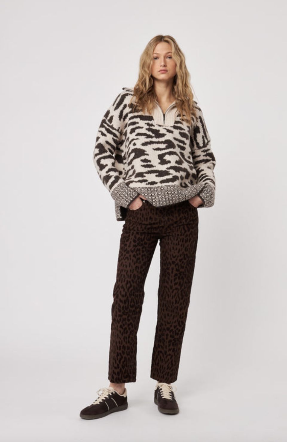John &amp; Jenn Stirling Animal Kingdom Sweater
