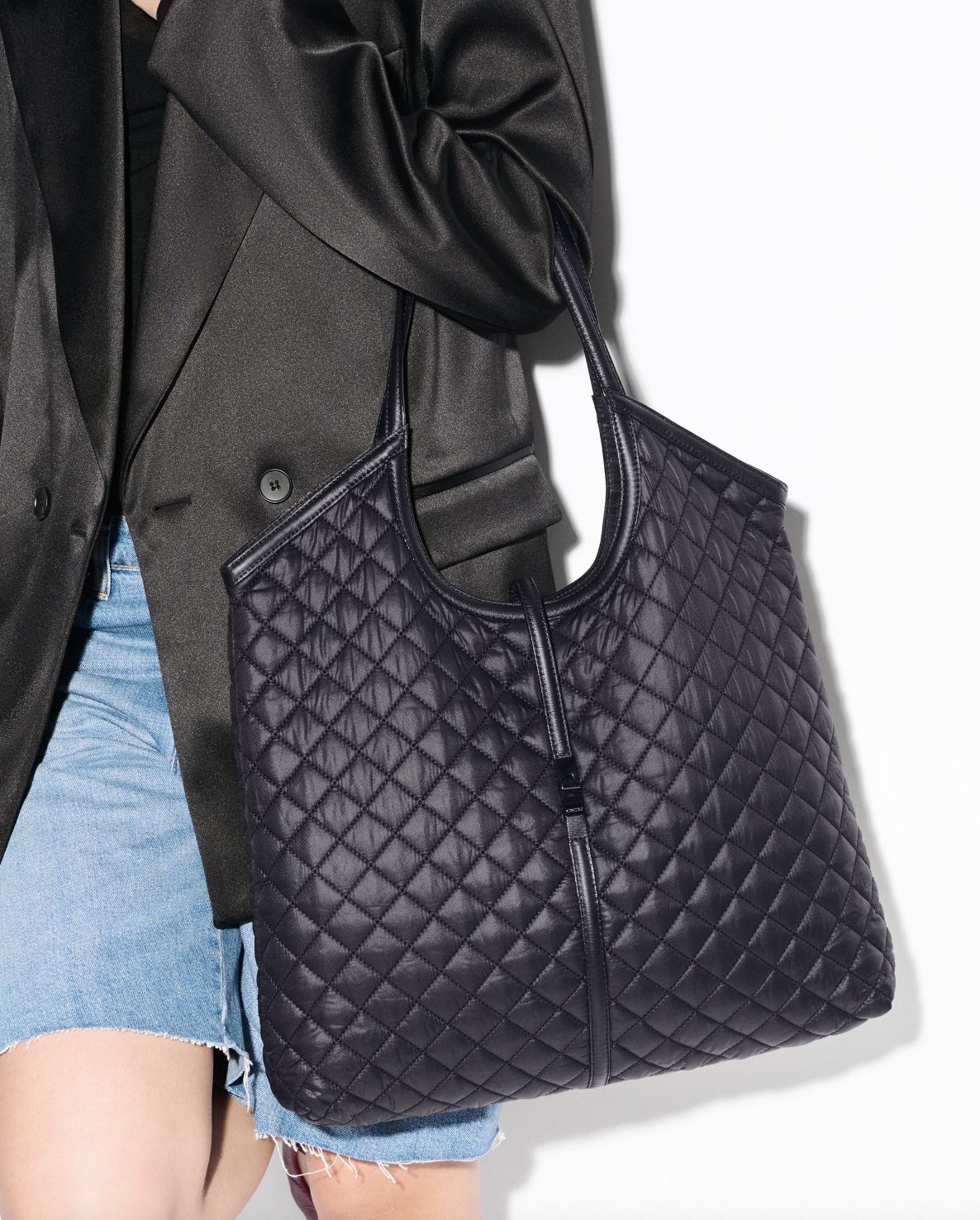 MZ Wallace Large Astor Tote in Black
