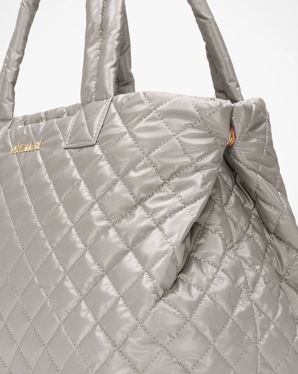 MZ Wallace Medium Metro City Tote in Sable Pearl Metallic