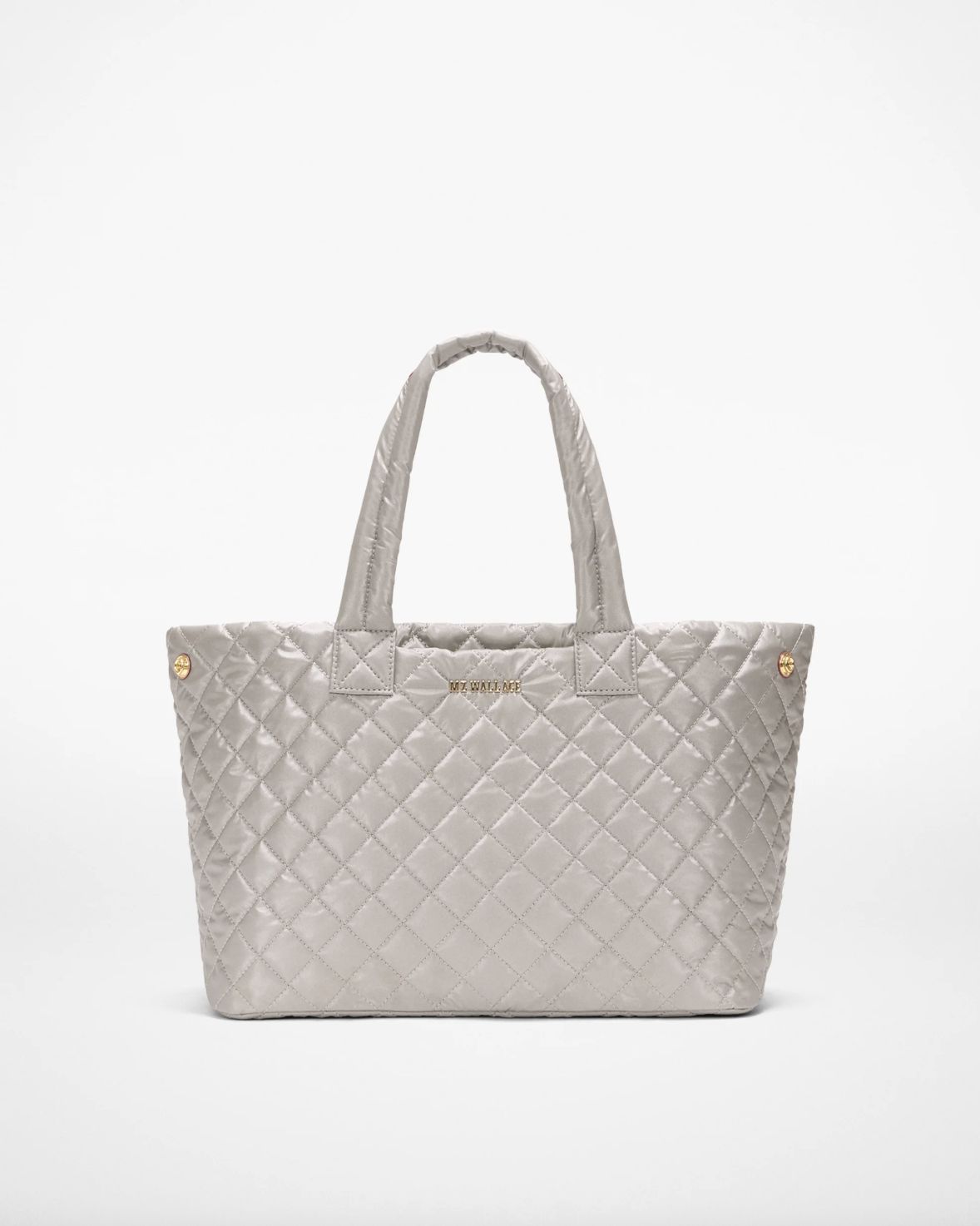 MZ Wallace Medium Metro City Tote in Sable Pearl Metallic