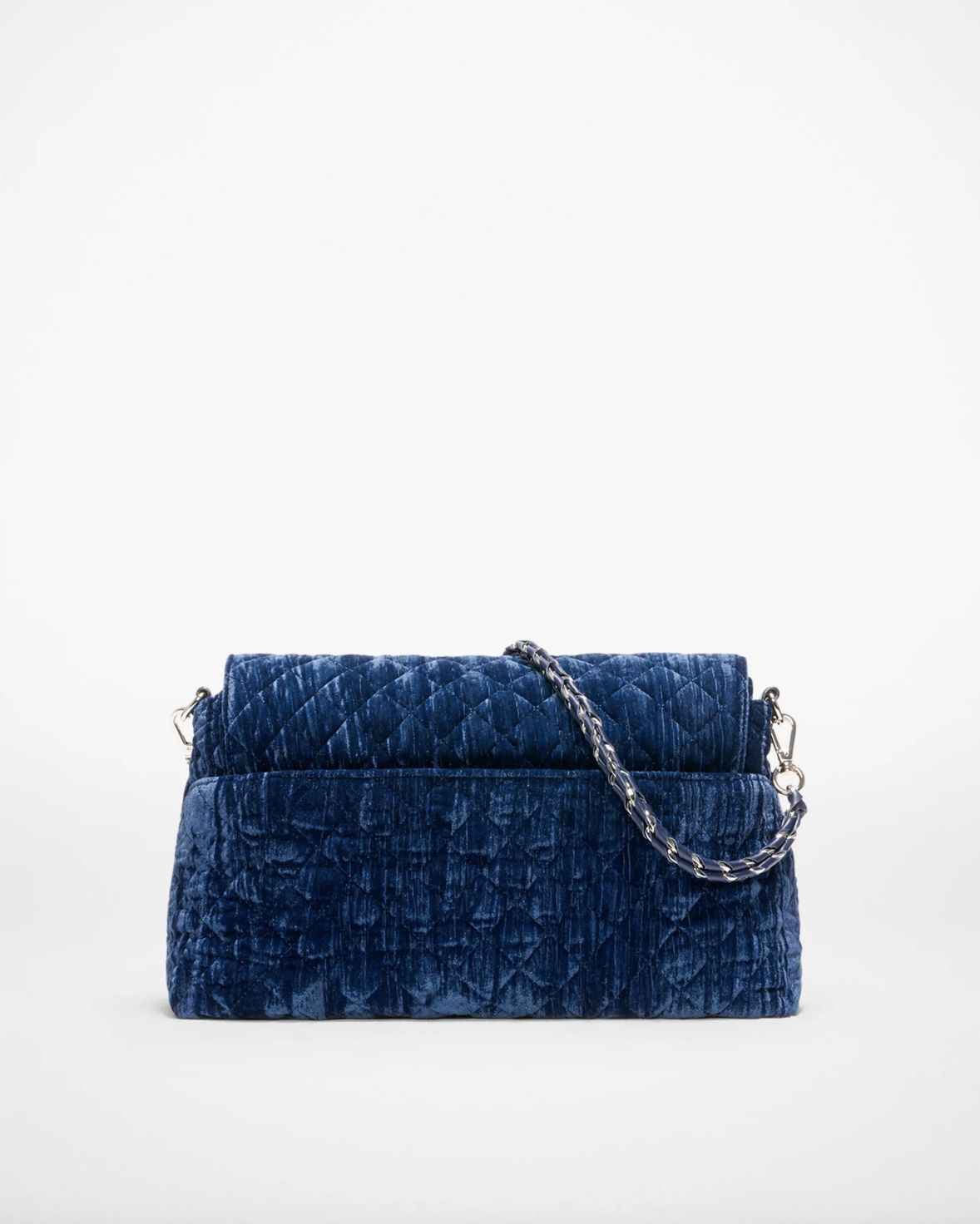 MZ Wallace Crosby Lock Shoulder Bag in Midnight Velvet MZ Wallace Crosby Lock Shoulder Bag in Midnight Velvet