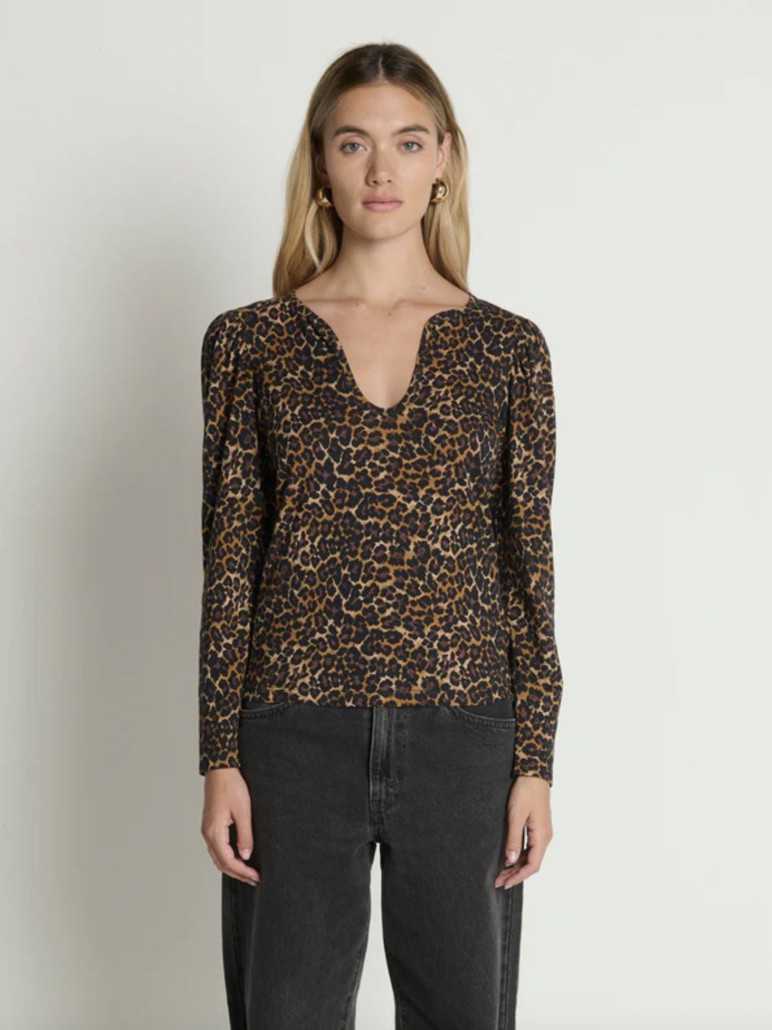 Nation Sabina Tee in Leopard