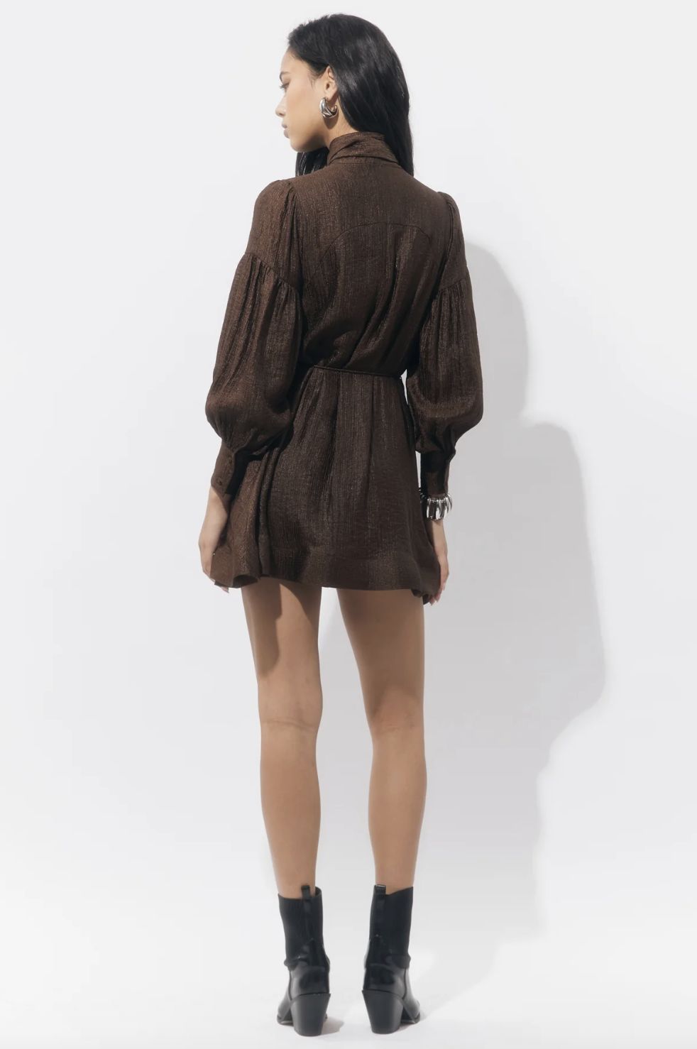 Adelyn Rae Daphne Bow Mini Dress