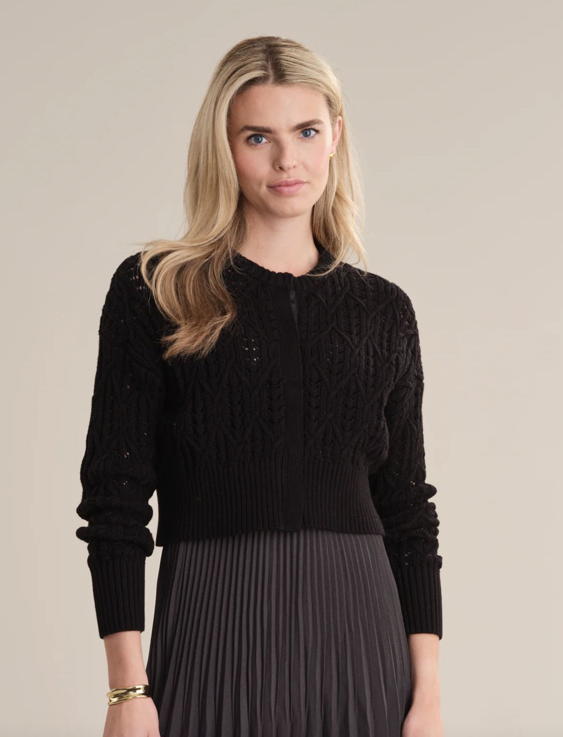 525 America Amara Cropped Cardigan