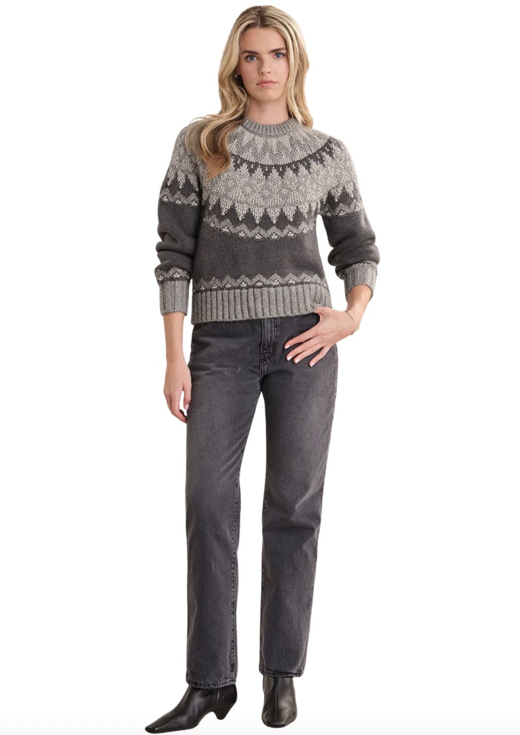 525 America Lela Faire Isle Sweater