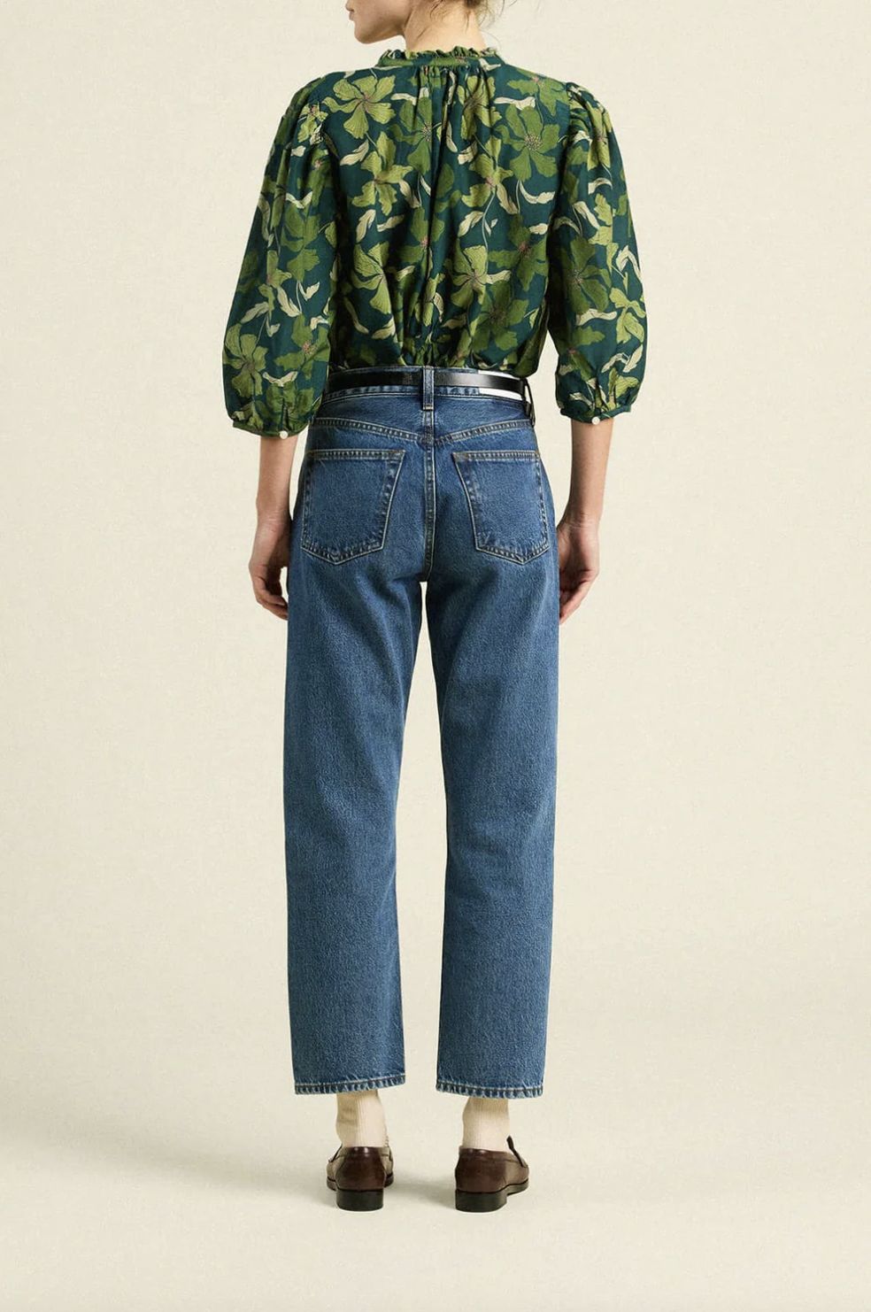 Trovata Orly Blouse - Green Canopy