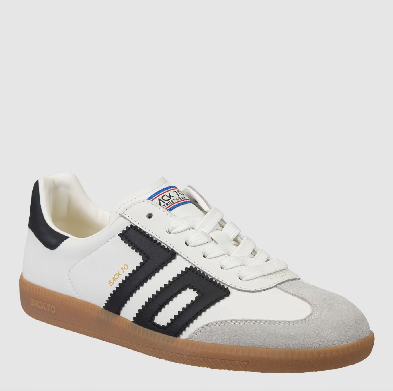 Back 70 Cloud Sneaker in White and Black