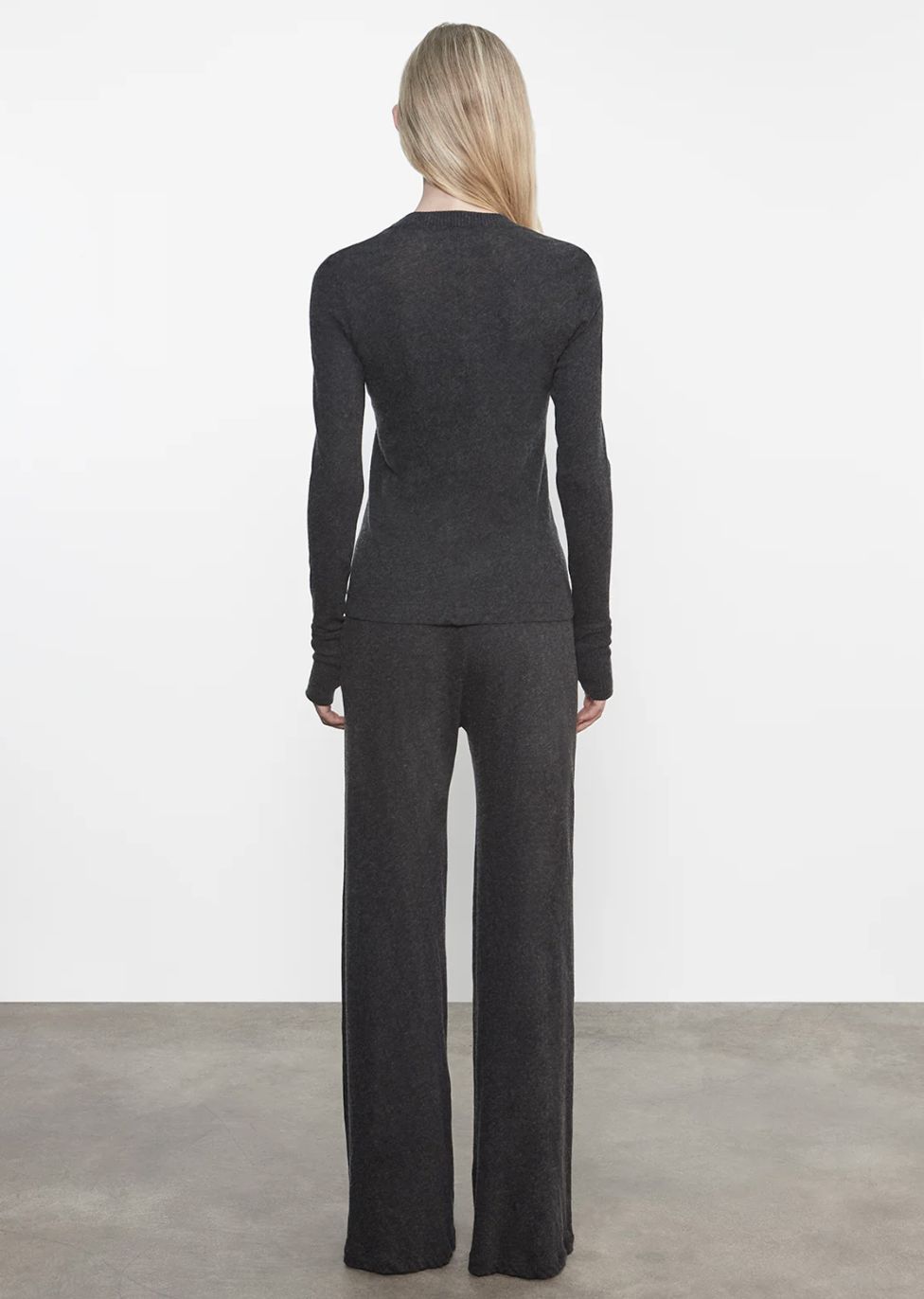 Enza Costa Cashmere Easy Cuff U Neck