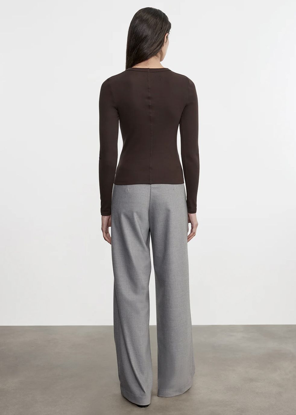 Enza Costa Supima Cotton Long Sleeve Tee