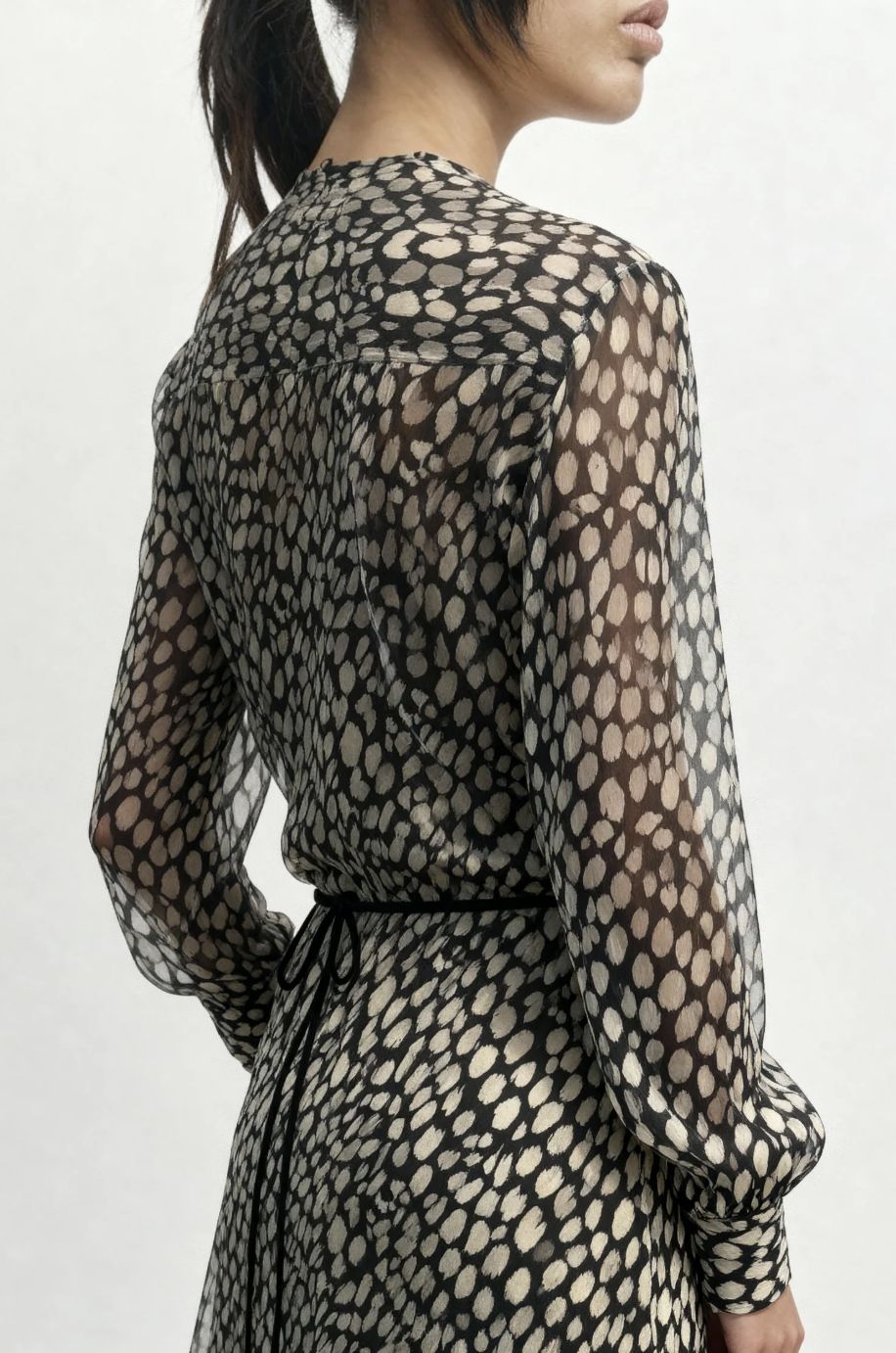 Saint Art Stefan Long Sleeve Dress