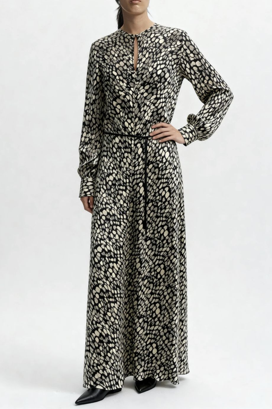 Saint Art Stefan Long Sleeve Dress