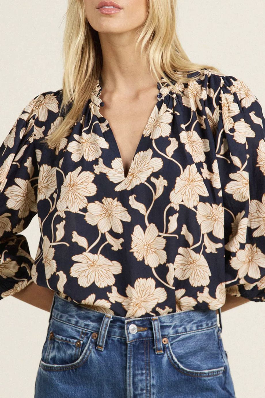 Trovata Orly Floral Blouse