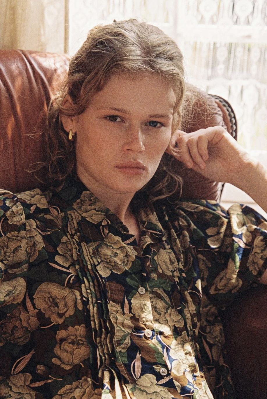 Trovata Nadine Blouse in Verbena Vail