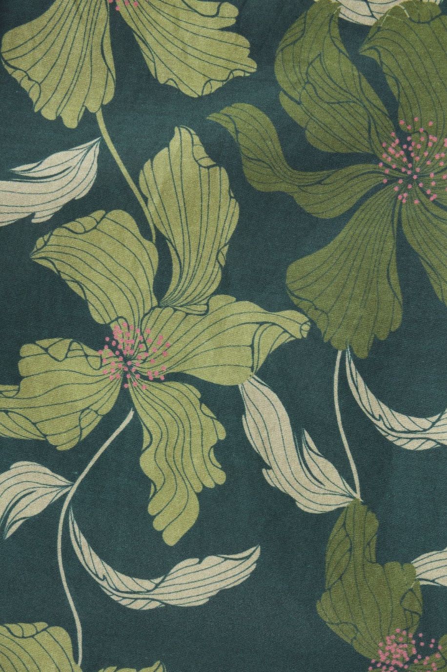 Trovata Orly Blouse in Green Canopy