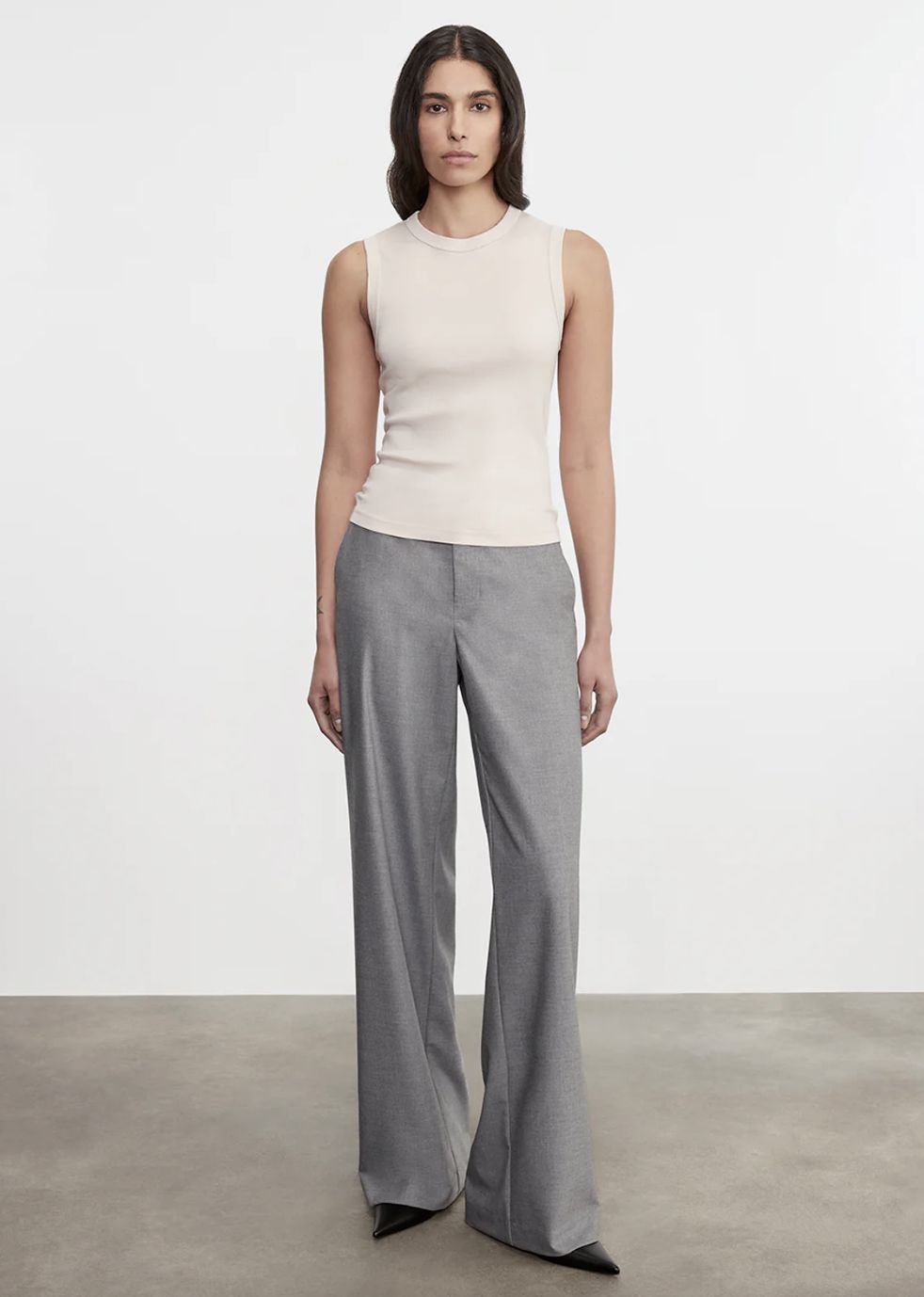 Enza Costa Supima Cotton Sleeveless Tank