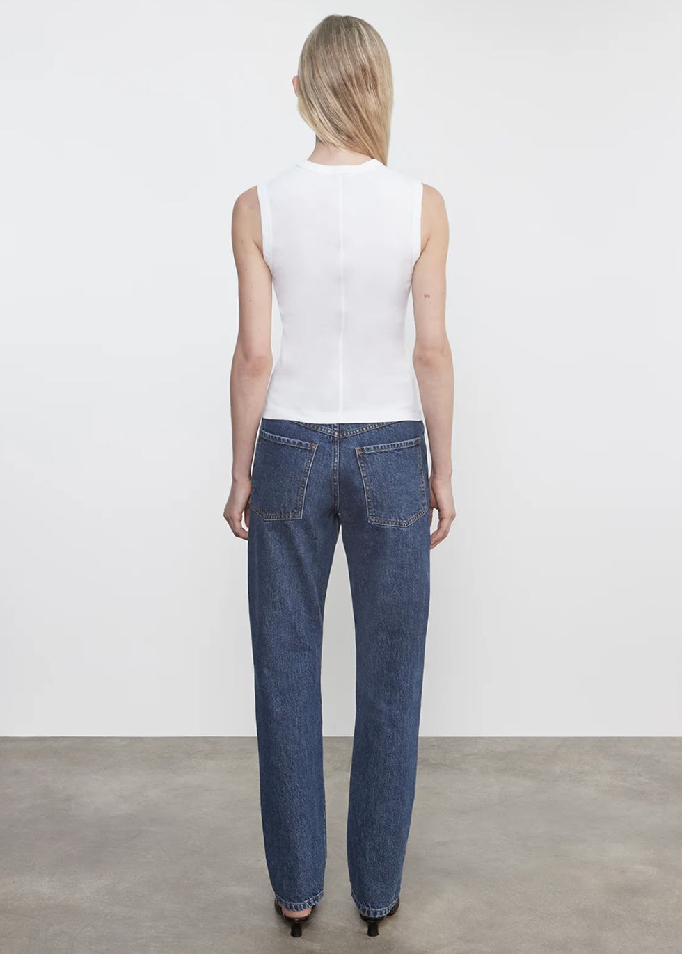 Enza Costa Supima Cotton Sleeveless Tank