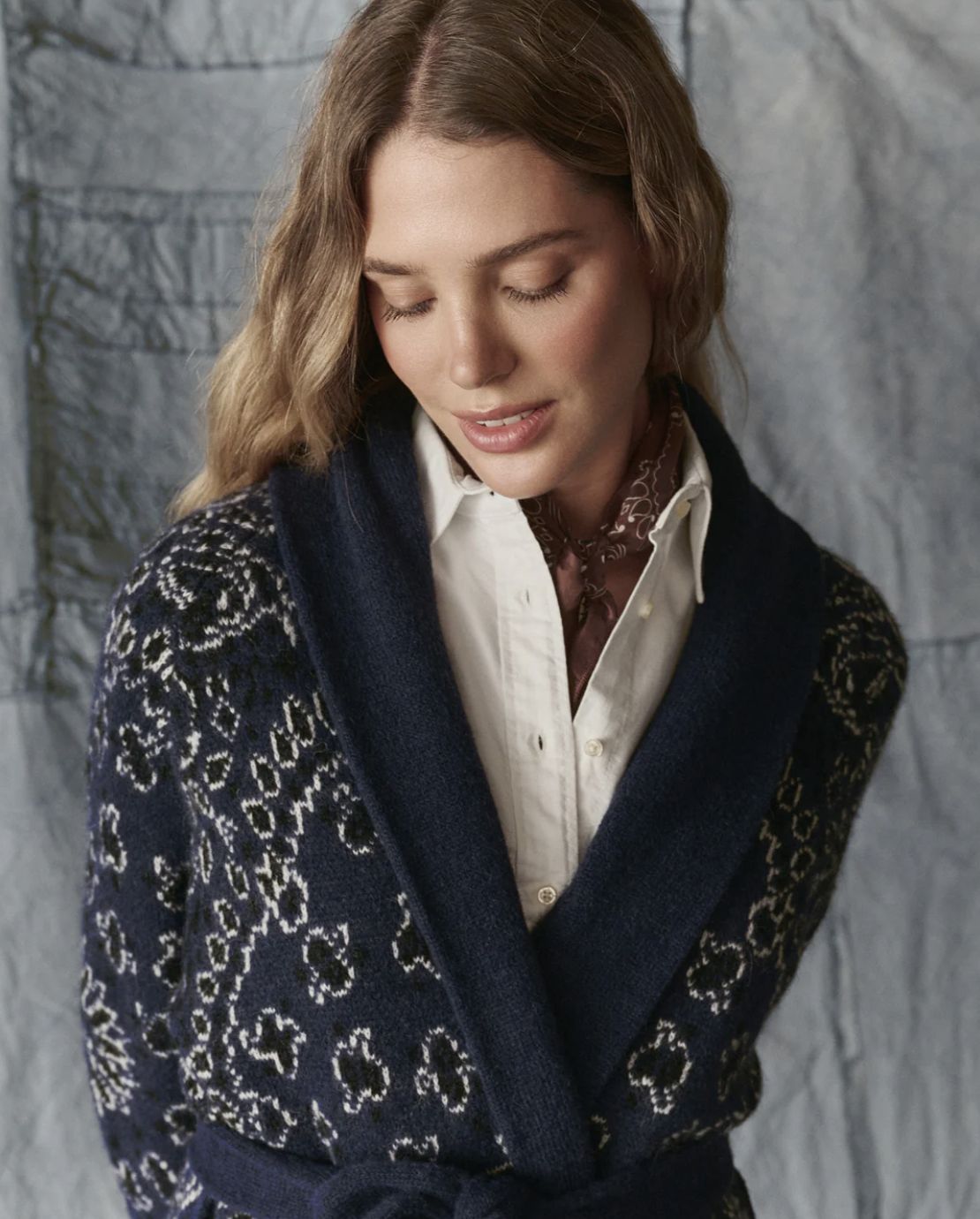The Great Bandana Riding Cardigan