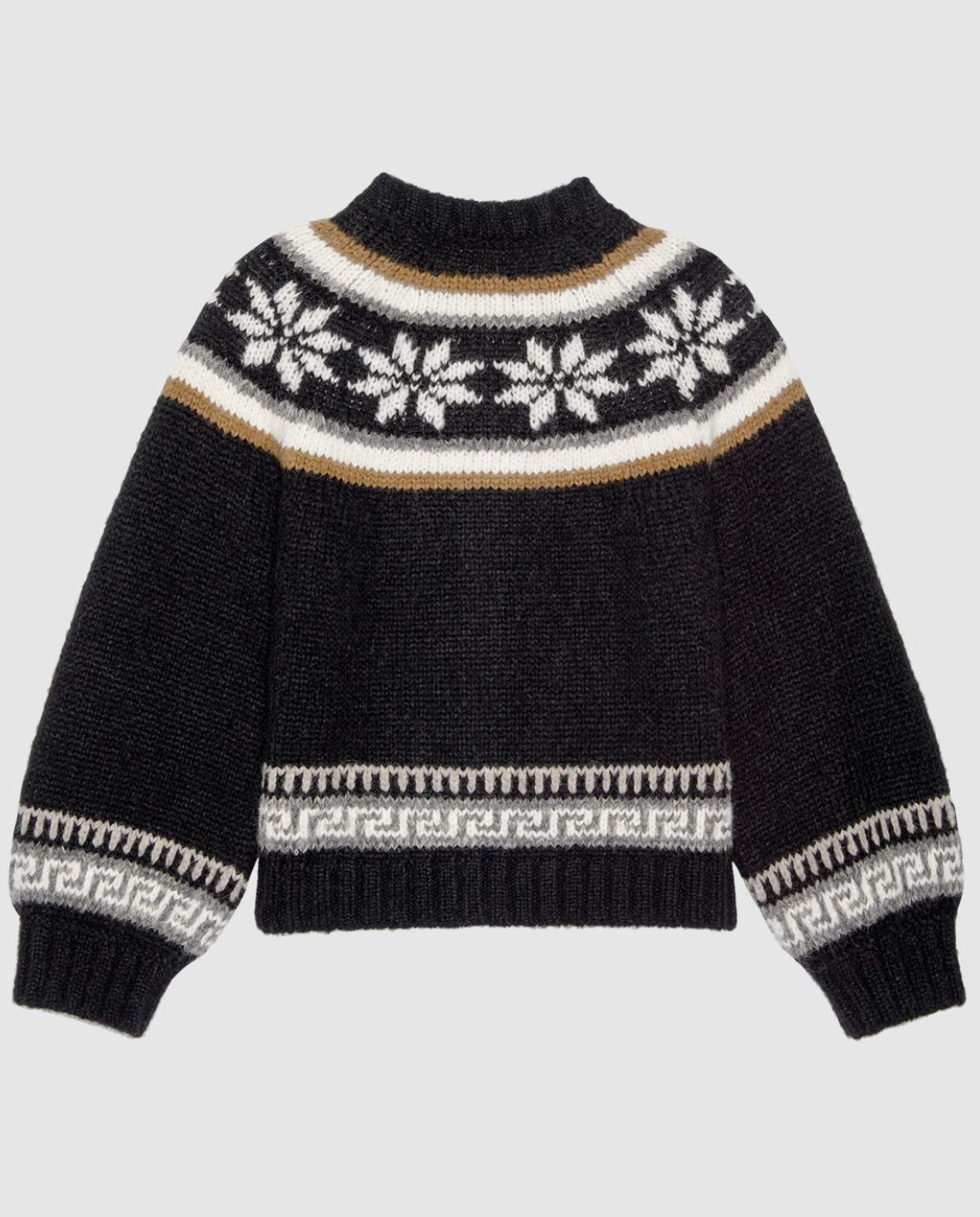 The Great Snowflake Ice Rink Cardigan