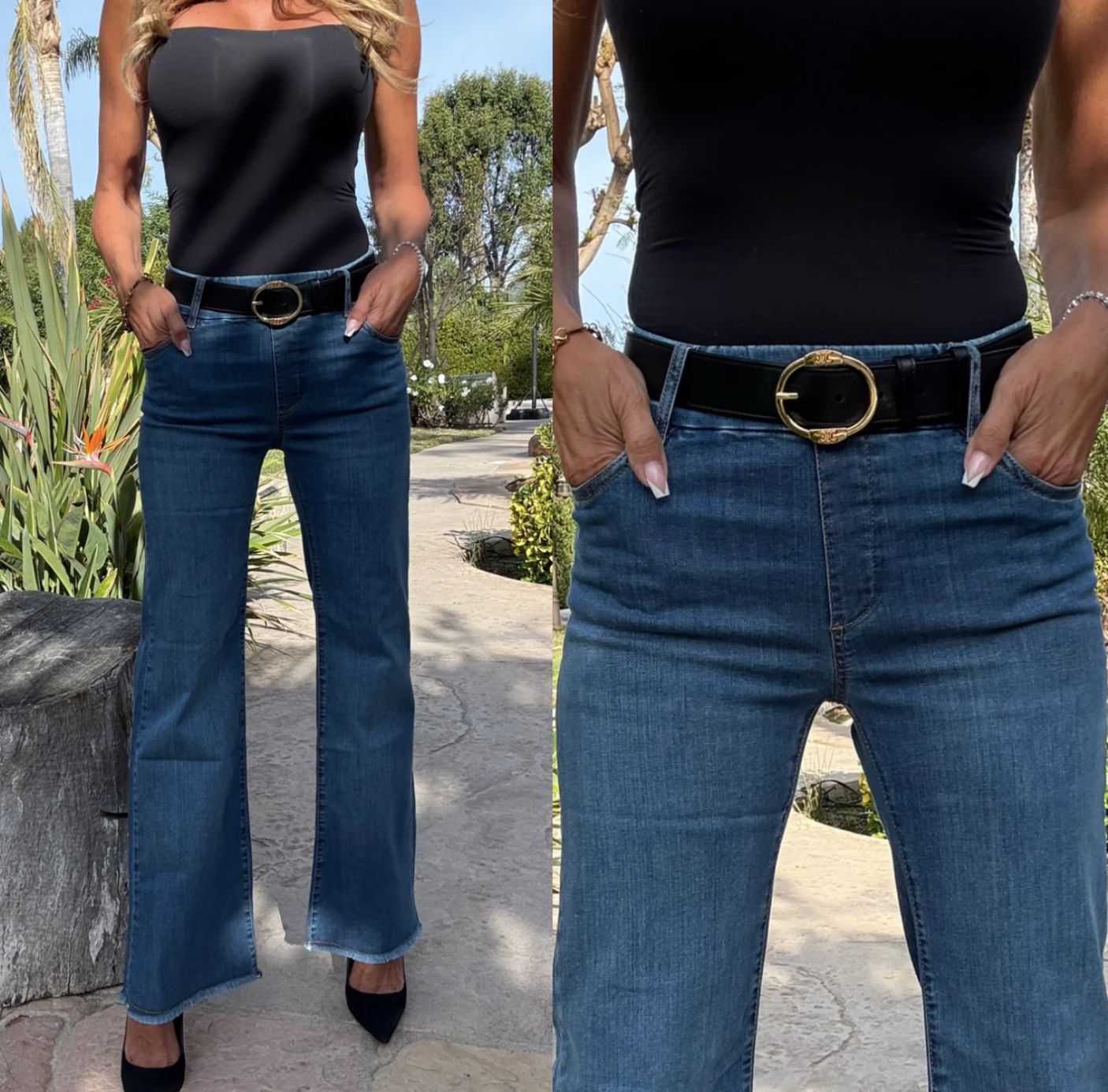 Bevy Flog Amanda Medium Denim Pant