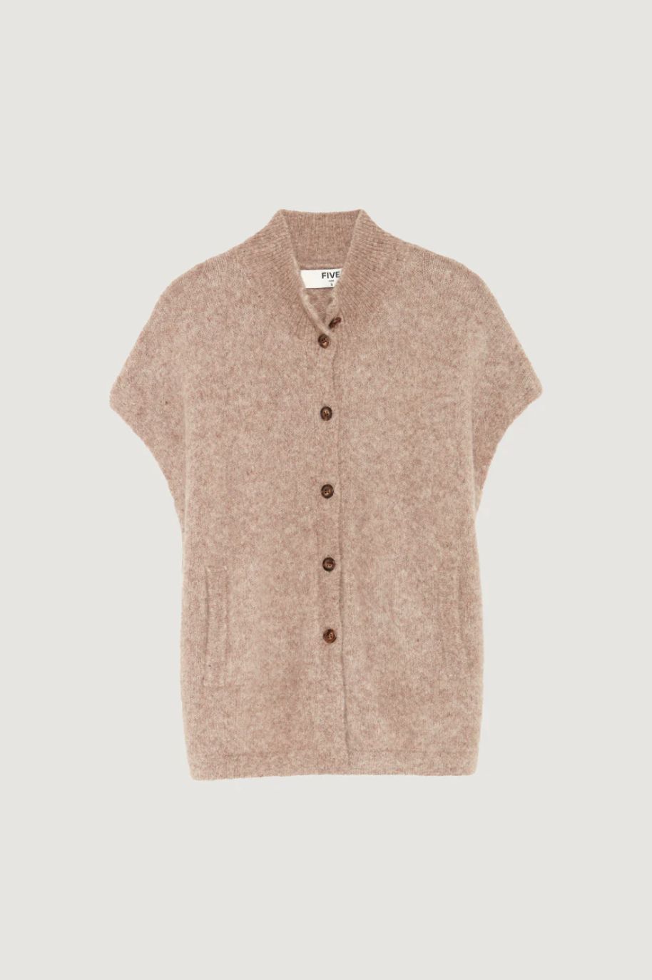 Five Button Front Vest