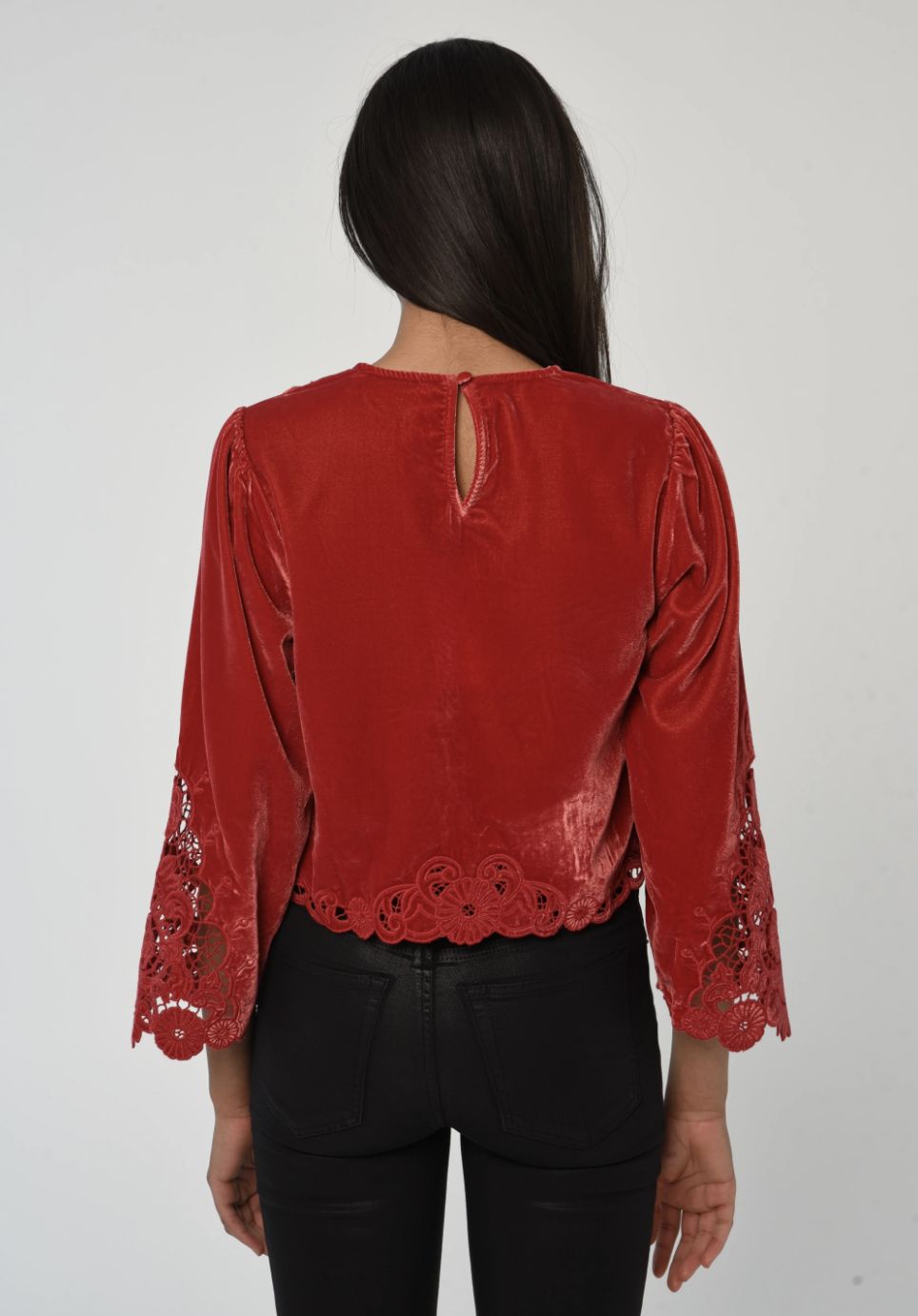 Love The Label Alina Top in American Beauty
