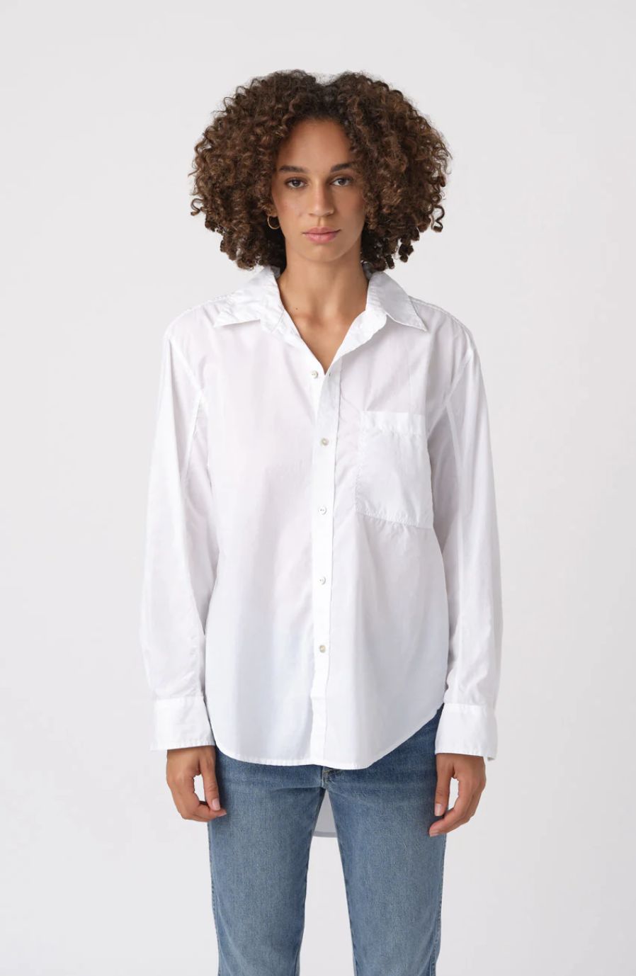 AMO Ruth Oversized Shirt in White