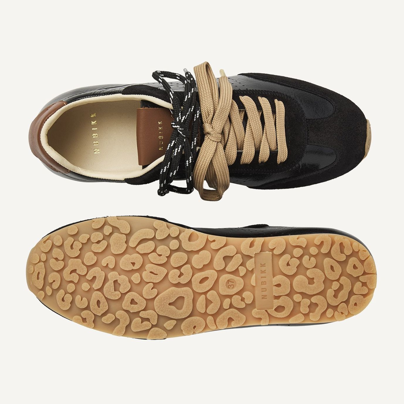 Nubikk Billy Lou Sneaker in Black