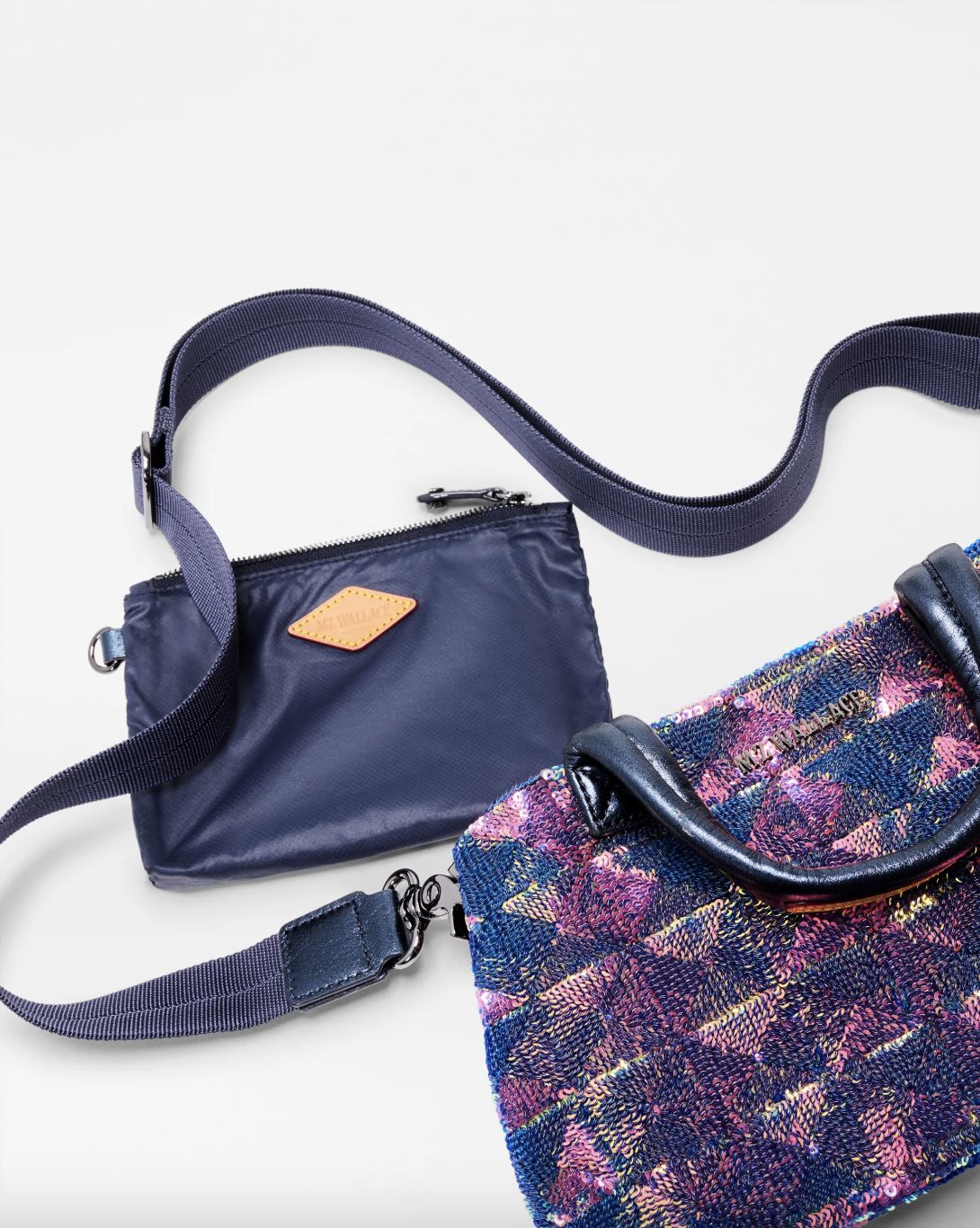 MZ Wallace Aurora Sequin Mini City Tote