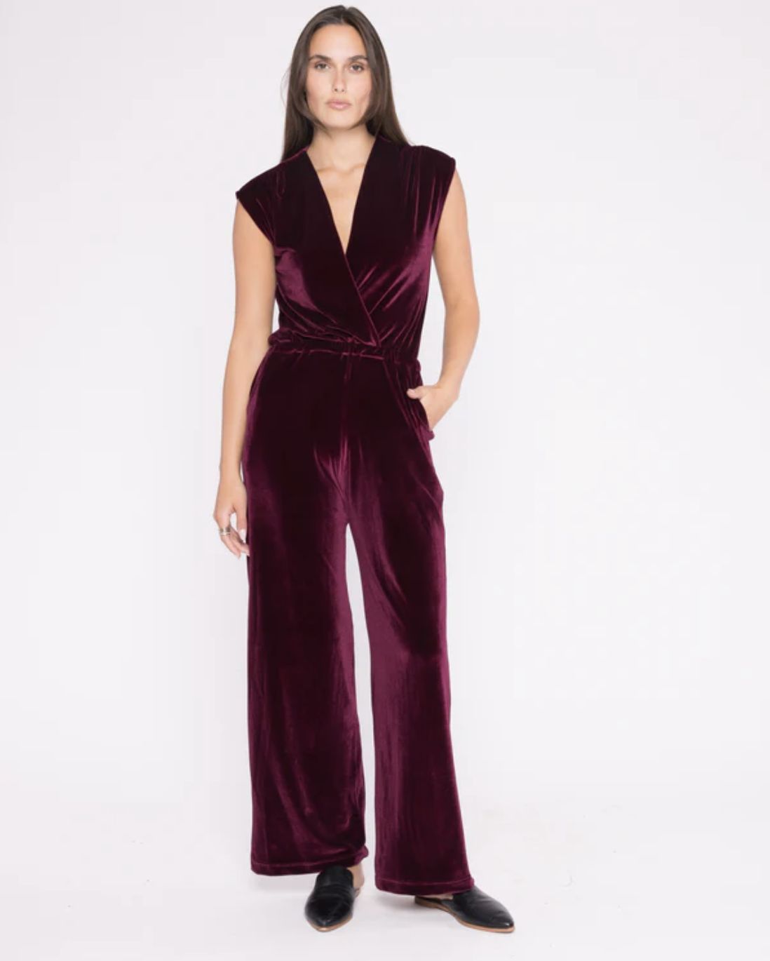Ripley Rader Velvet Classic Jumpsuit