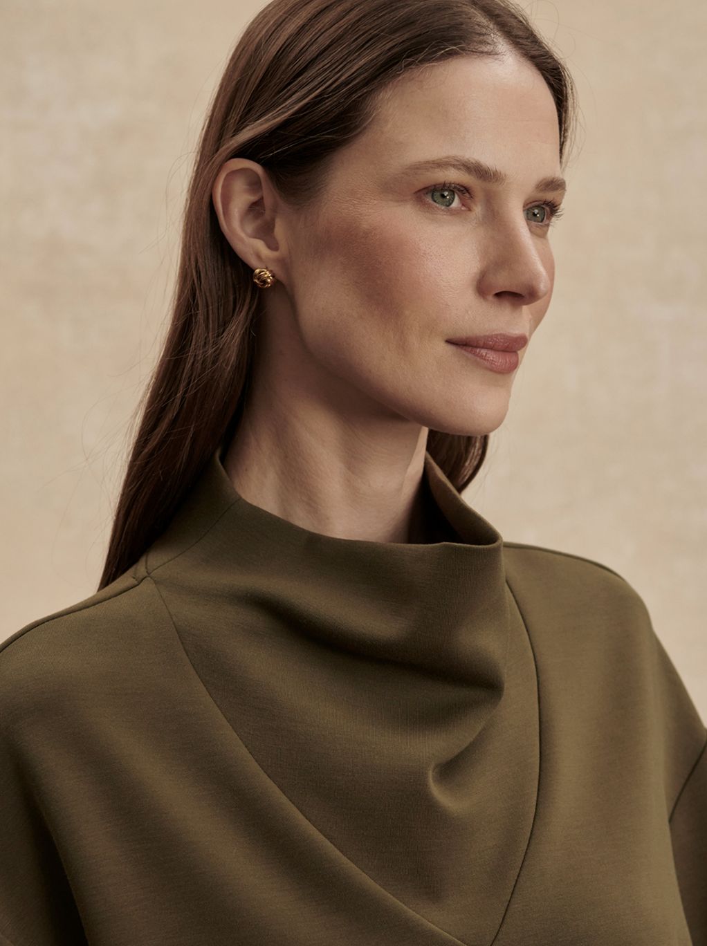 Varley Betsy Sweatshirt Military Olive