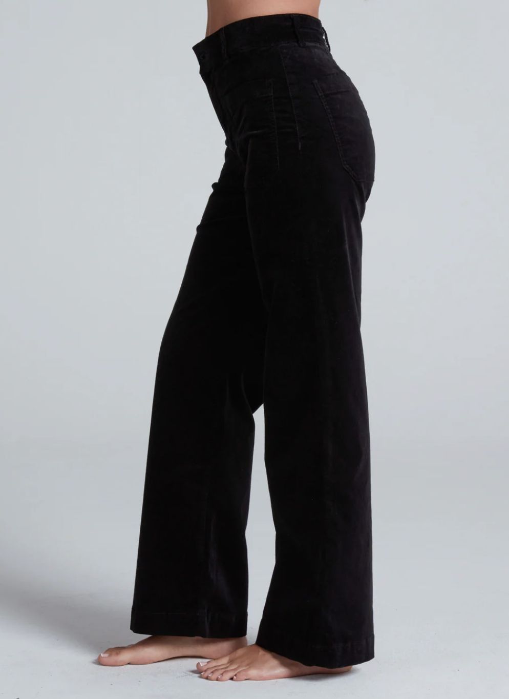 ASKK NY Sailor Black Velvet Pant