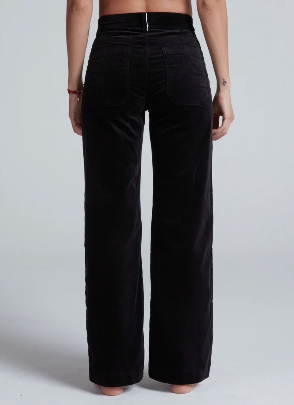ASKK NY Sailor Black Velvet Pant