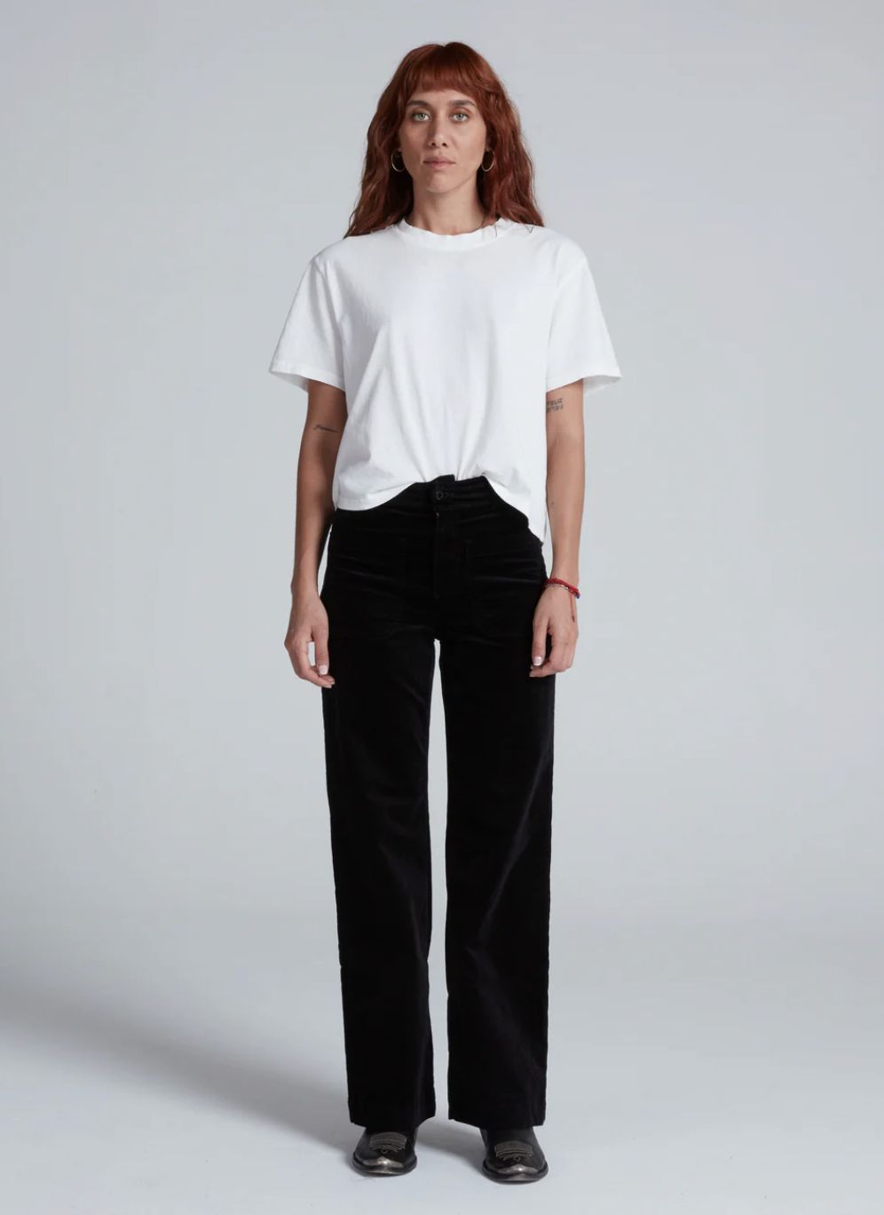 ASKK NY Sailor Black Velvet Pant