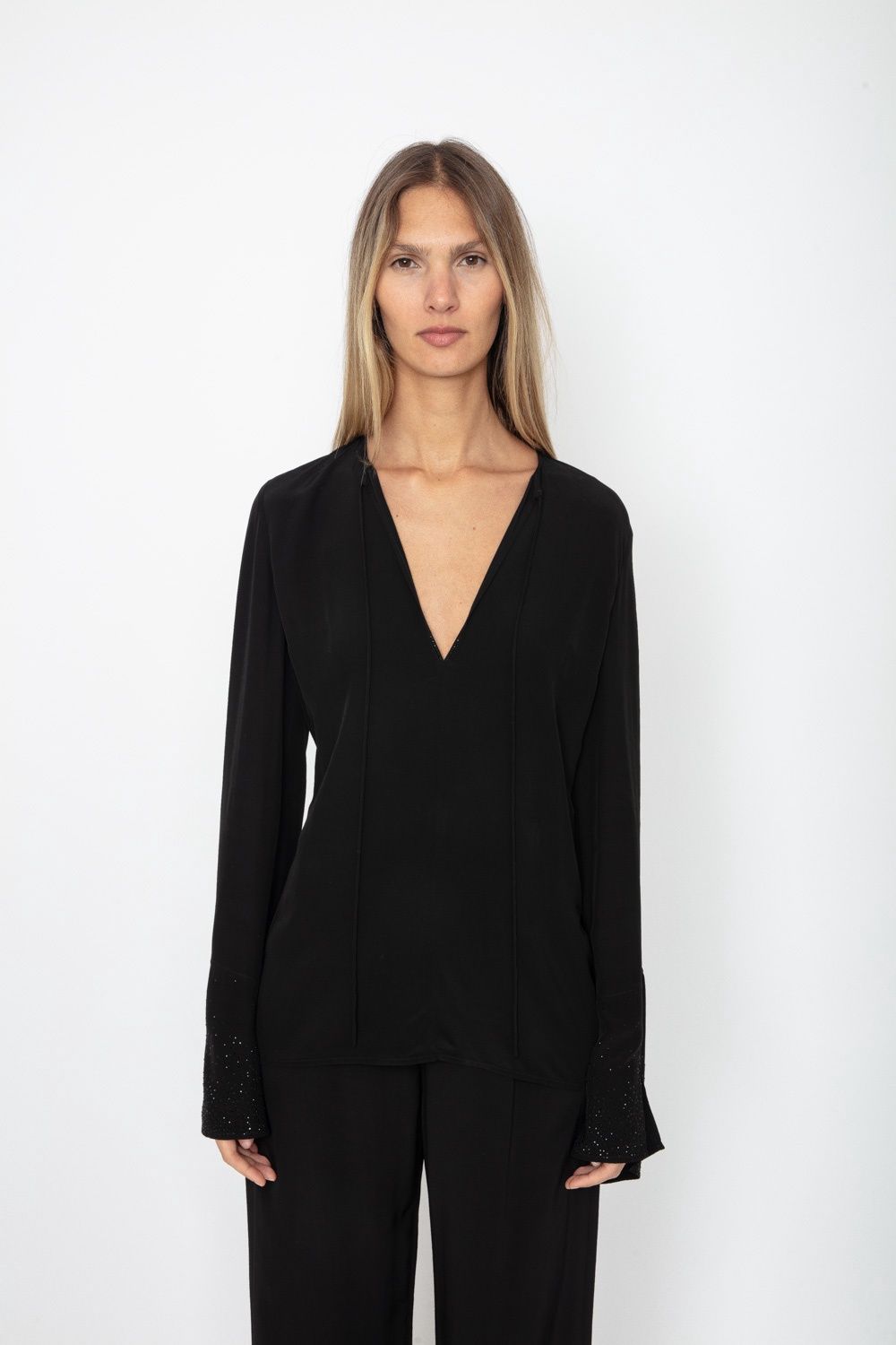 Zadig &amp; Voltaire Turi Soft Strass Blouse